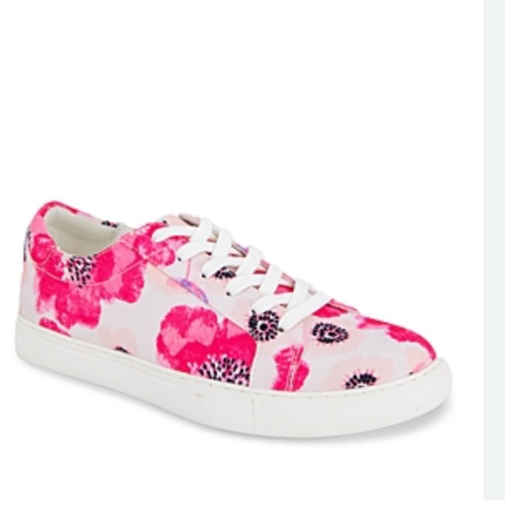 Kenneth Cole Women's Kam Lace Up Low Top Canvas Sneakers